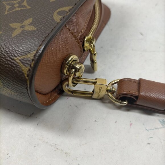 Authentic Louis Vuitton LV Clutch Orsay Brown Monogram mn378-120625 - Picture 8 of 16